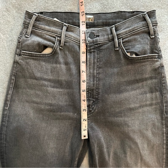 NWT Mother Hustler Heel jeans Magic 8 Ball size 29 gray - Picture 11 of 11